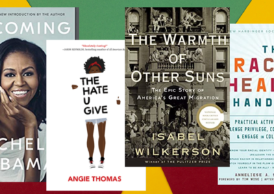 Add a new book or podcast to your library for Black History Month!