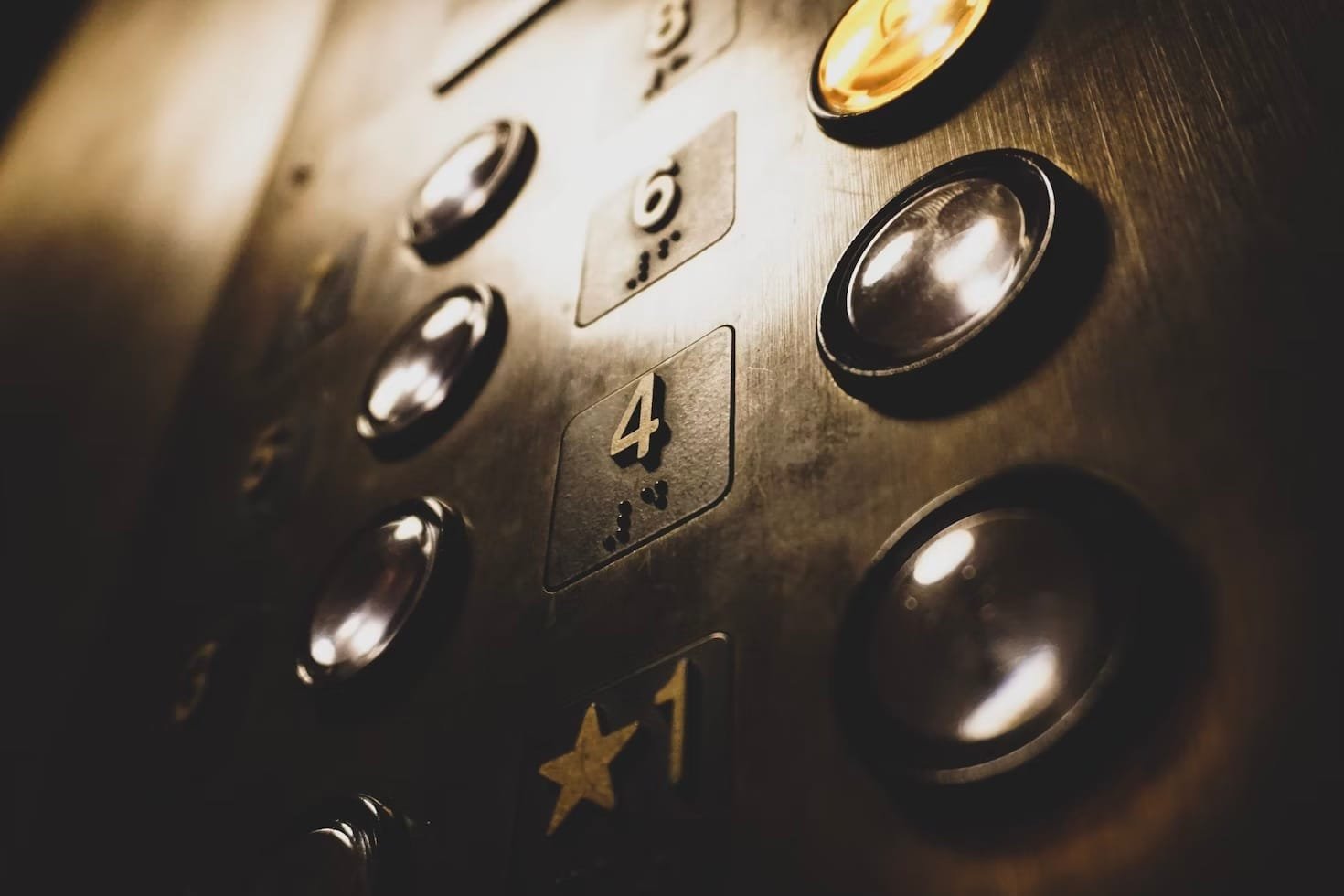 elevator button panel